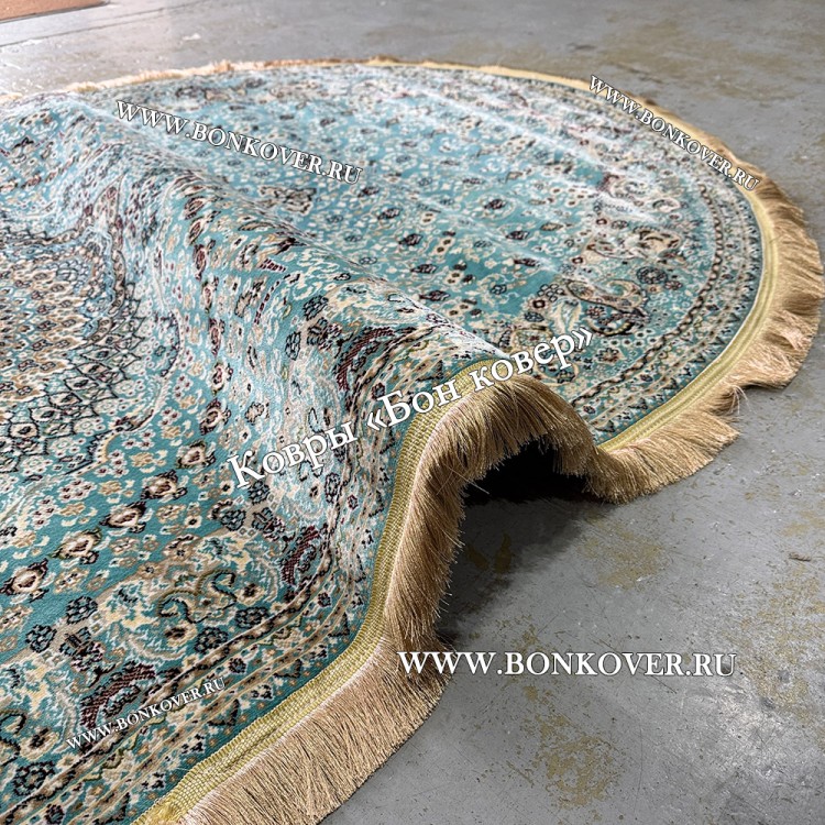 Восточный Овальный Ковер Медальон Дизайн 28763