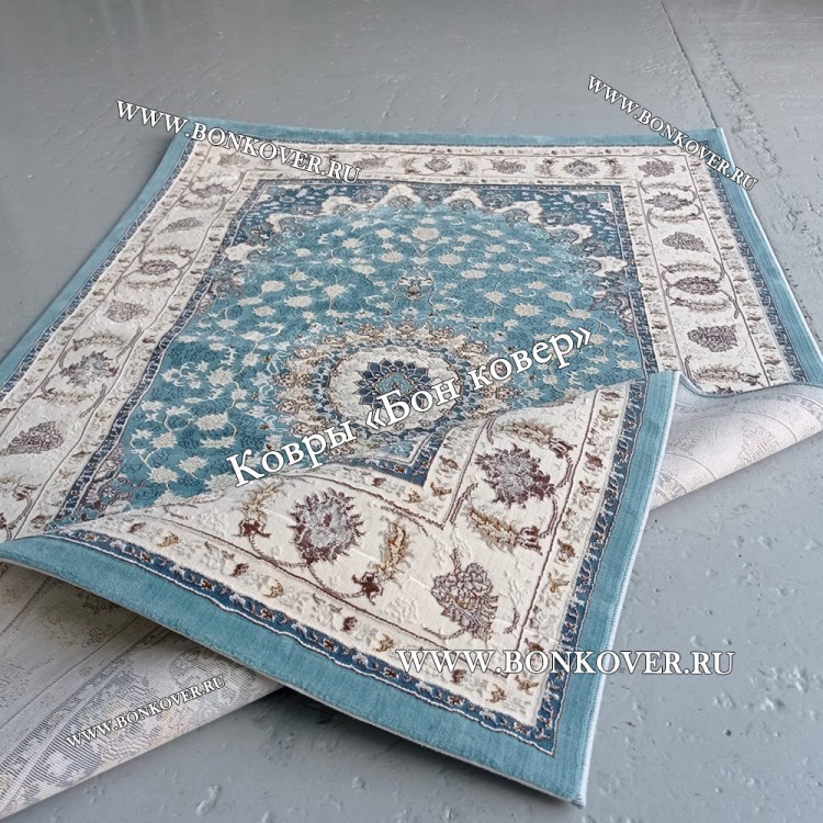 Турецкий Ковер Для гостиной New дизайн 99 Голубой