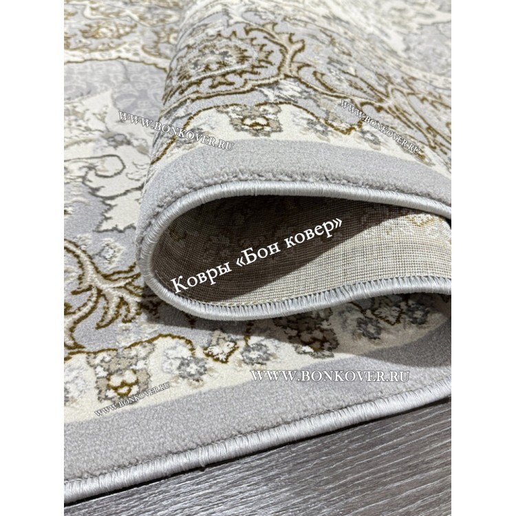 Турецкий Овальный Ковер Для Гостиной Арт 131 Серый