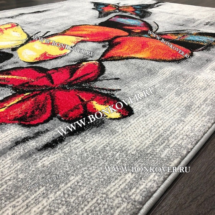 Современный Ковер  С Бабочками