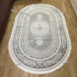 Персидский Ковер Для Гостиной Дизайн 29692 New NN Овал