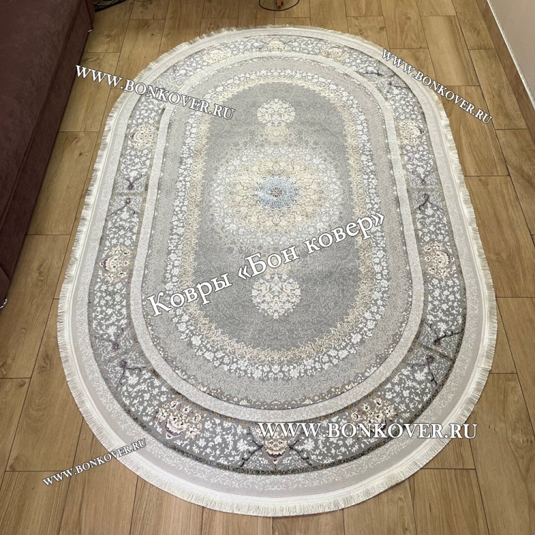 Ковер С Восточным Узором Арт 29670 Турция New Овальный