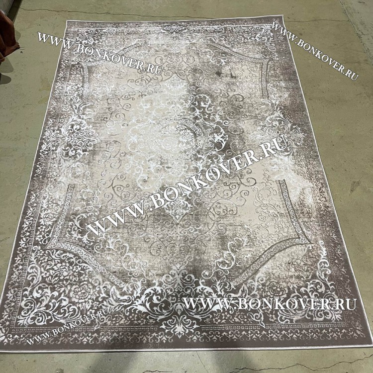 Современный Турецкий Ковер Дизайн 187 Бежево-Коричневый