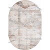Ковер комнатный дизайн 07 Бежевый Овал